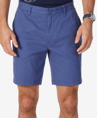 Men's Stretch Chino Flat-Front Deck Shorts, 8.5” Inseam - Image 4