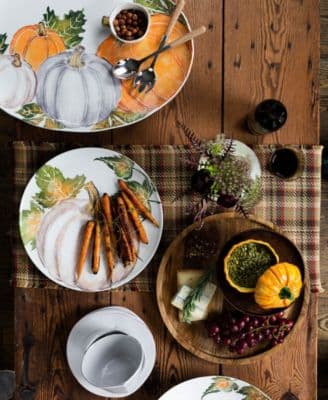 Vietri Pumpkins Serveware Collection