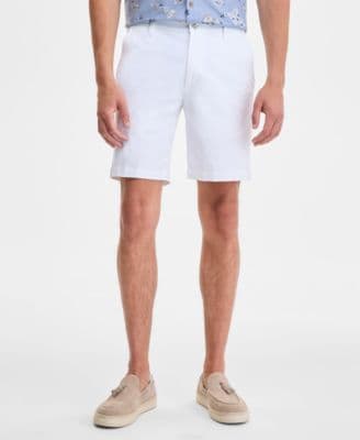 Men's Stretch Chino Flat-Front Deck Shorts, 8.5” Inseam - Image 3