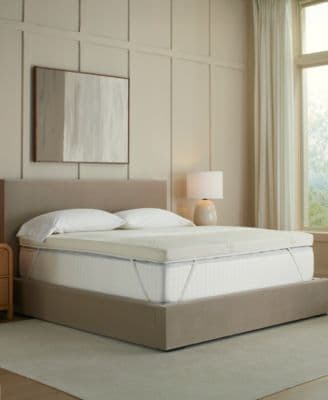 Graphite Memory Foam Luxury Mattress Topper, King