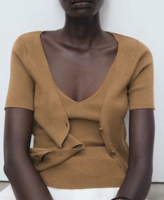 Women's Mixed Ribbed Sweater - Image 3