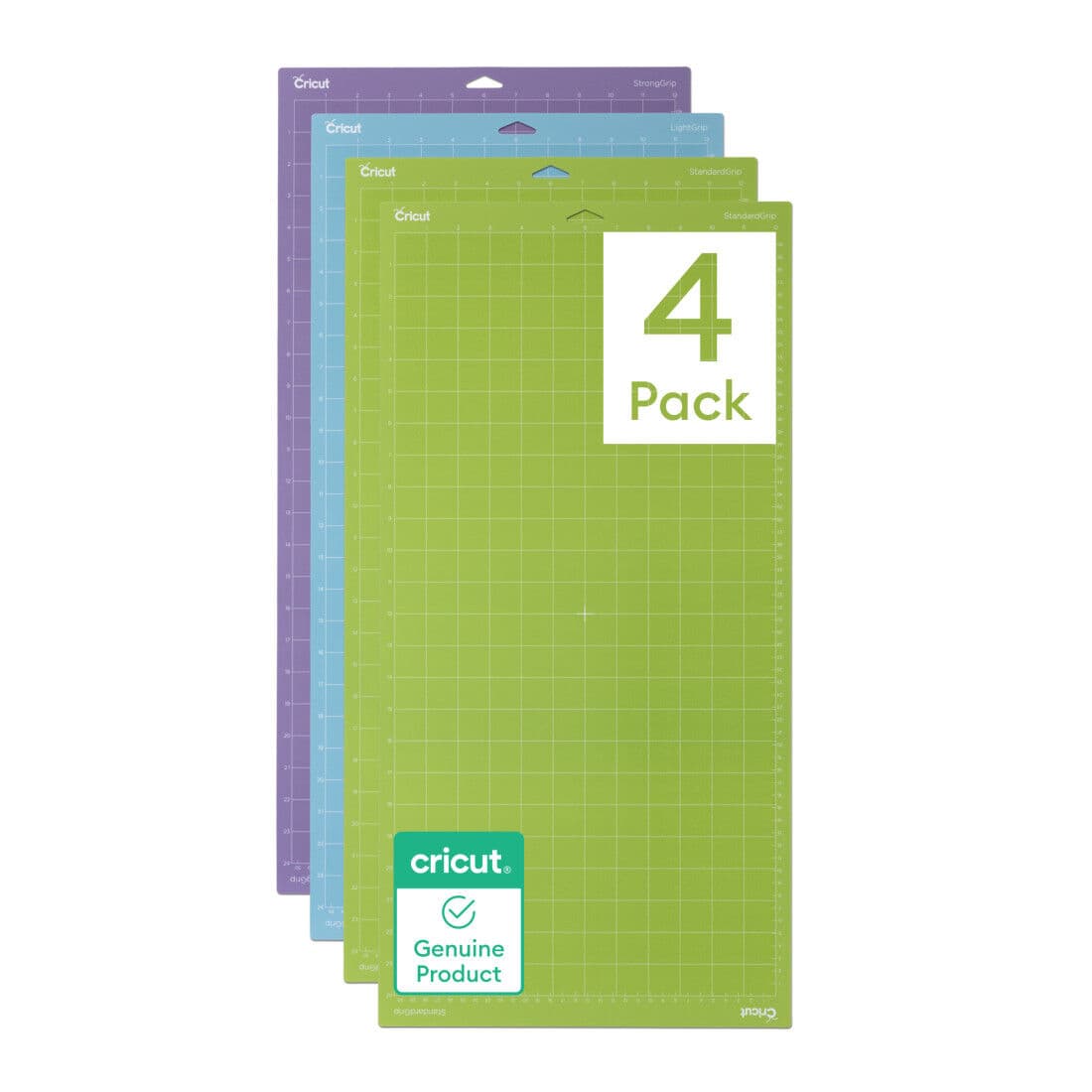 Cricut Machine Mat Variety Pack | 12 in x 24 in | 4 Count