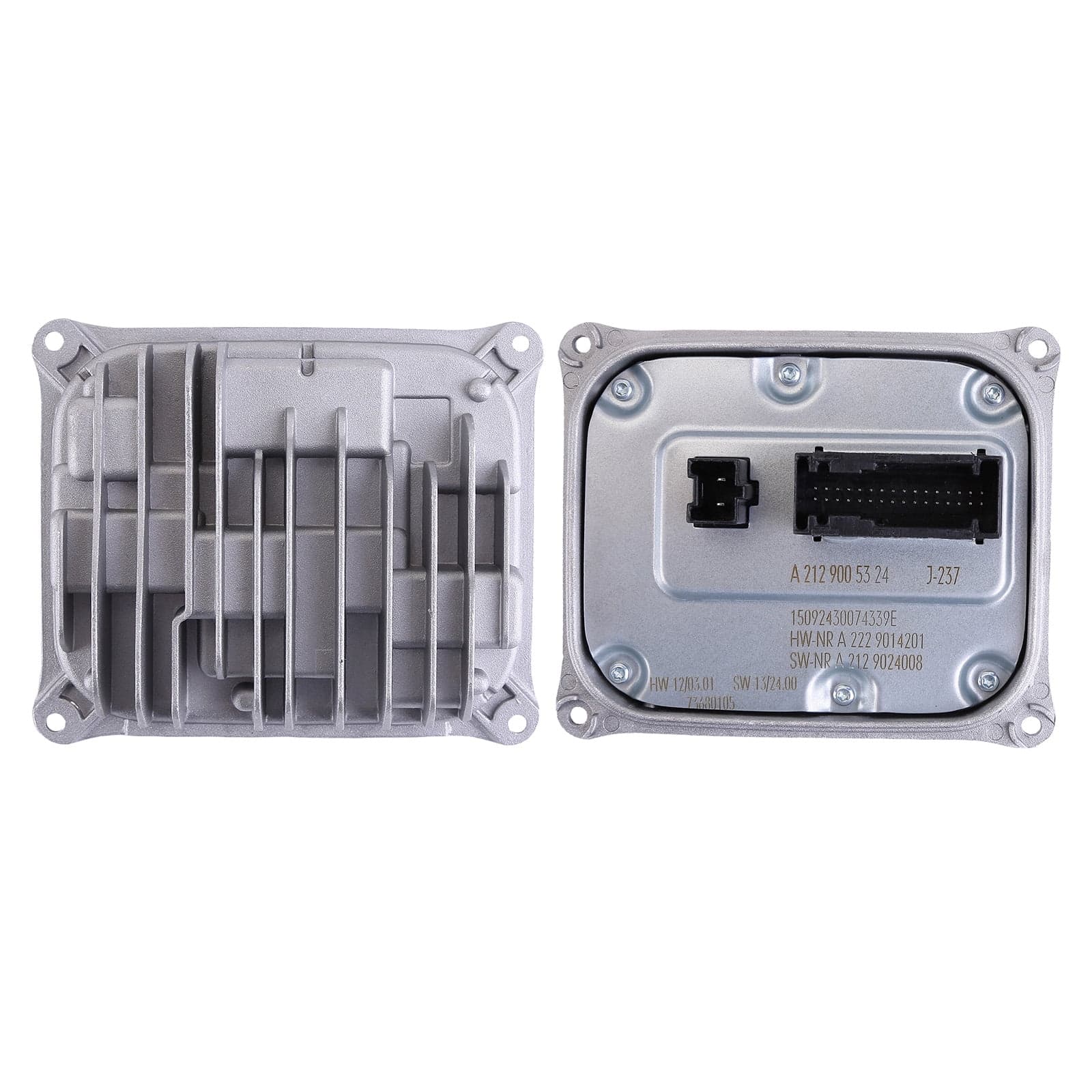 2Pcs LED Headlight Ballast Control Unit Compatible for Mercedes-Benz W212 E-CLASS 2014-2016, Reference# 2189007206 2129005324