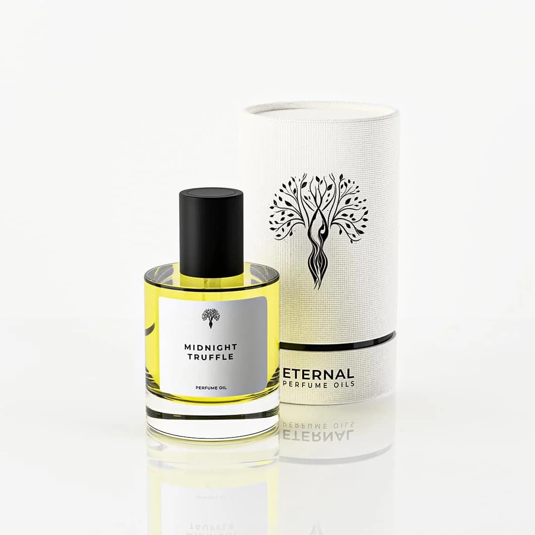 Eternal Perfume Oils Midnight Truffle Perfume Oil for Women & Men, 1 fl oz (30 mL) Dropper Bottle, Alcohol-Free Long-Lasting Concentrated Fragrance