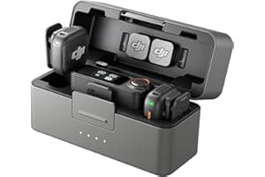 DJI Mic 3 (2 TX + 1 RX + Charging Case), Wireless Microphone for iPhone/Camera/Android, Ultralight, Adaptive Gain Control for