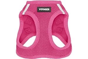 Best Pet Supplies Voyager Step-in Air Harness - All Weather Mesh, Reflective, No Pull Harness for Dogs, Cats - Secure with Ho