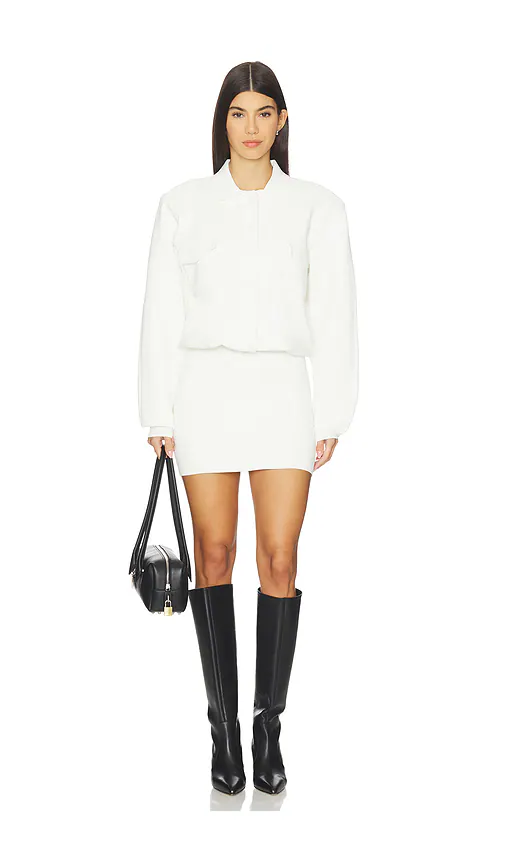 SEROYA Rosemary Dress in Cream. - size L (also in S)