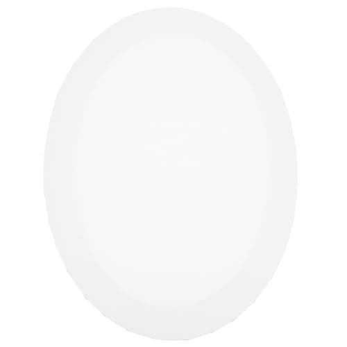 15.33 * 11.79Inch Oval Canvases for Painting,Oval Framed Canvas Blank Art Board Panels for Acrylic and Oil Painting Home Office Decor