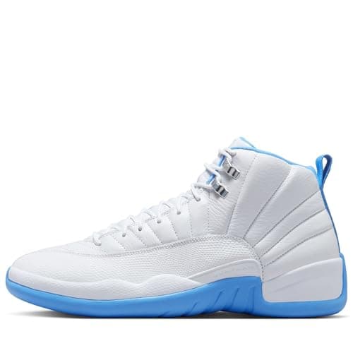 WHITE AND UNIVERSITY BLUE AIR JORDAN 12 RETRO