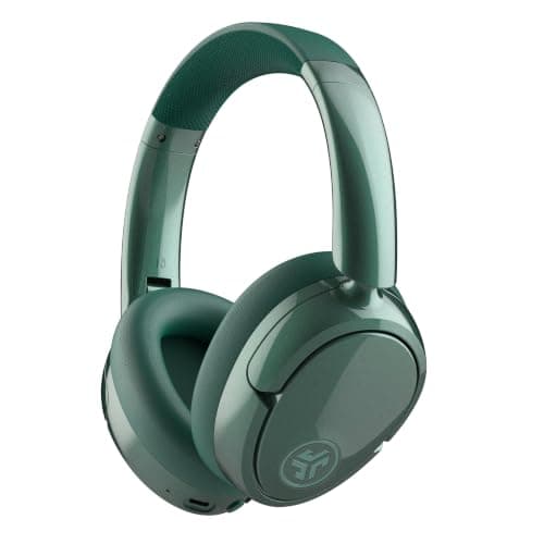 JLab JBuds Lux ANC Jelle Wireless Over-Ear Headphones, Fir Sure