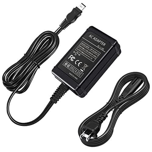 TKDY AC-L100 for Sony Handycam Camcorder Charger Cord Power Supply Adapter, fit for Sony Hi8 DCR TRV128 TRV103 TRV130 TRV150, CCD-TRV108 TRV308 Replace AC-L10A L10B L15A L15B L100A L100B L100C.