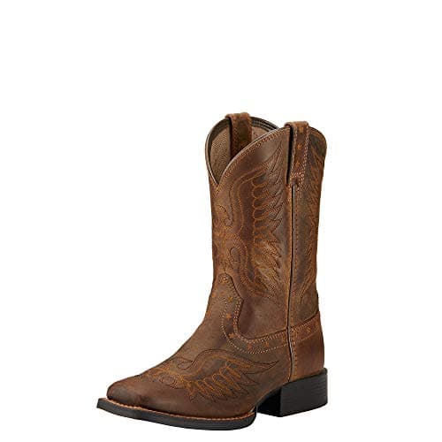 Ariat BMVY9 Honor Western Boot Distressed Brown 6