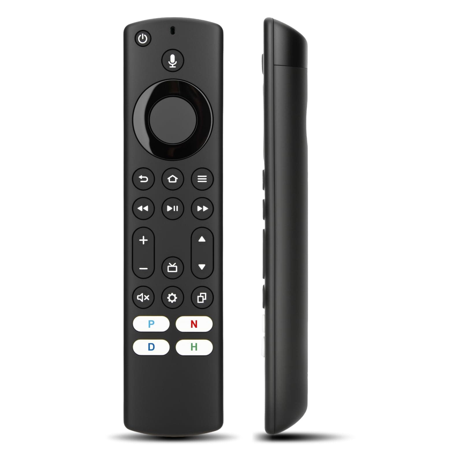 Replacement Remote Control for Fire Smart TV, Compatible with Insignia, Toshiba, Amazon Fire Smart TV for AMZ Remote