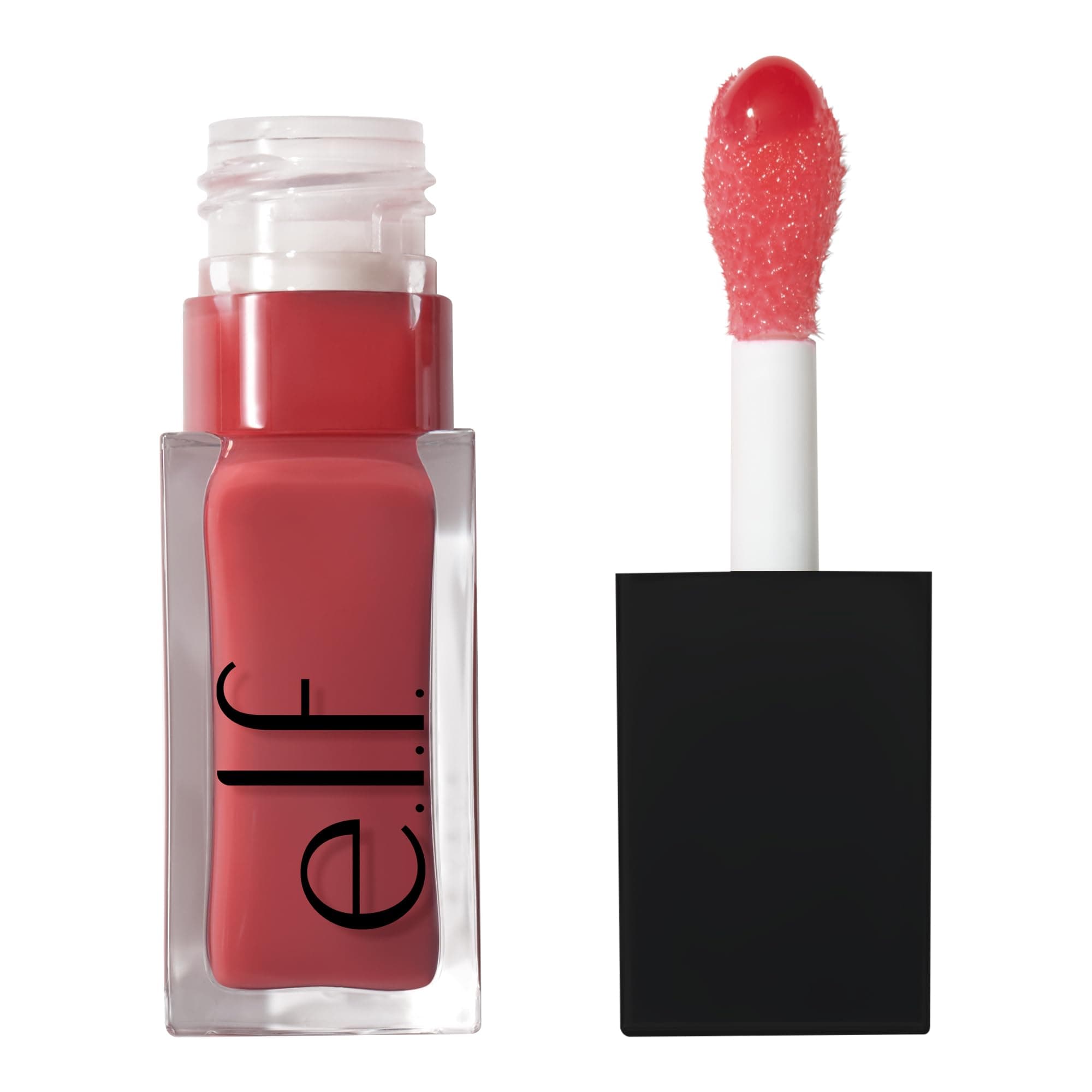 e.l.f. Glow Reviver Lip Oil, Nourishing Tinted Lip Oil For A High-shine Finish, Infused With Jojoba Oil, Vegan & Cruelty-free, Rose Envy Rose Envy 0.25 Fl Oz (Pack of 1)