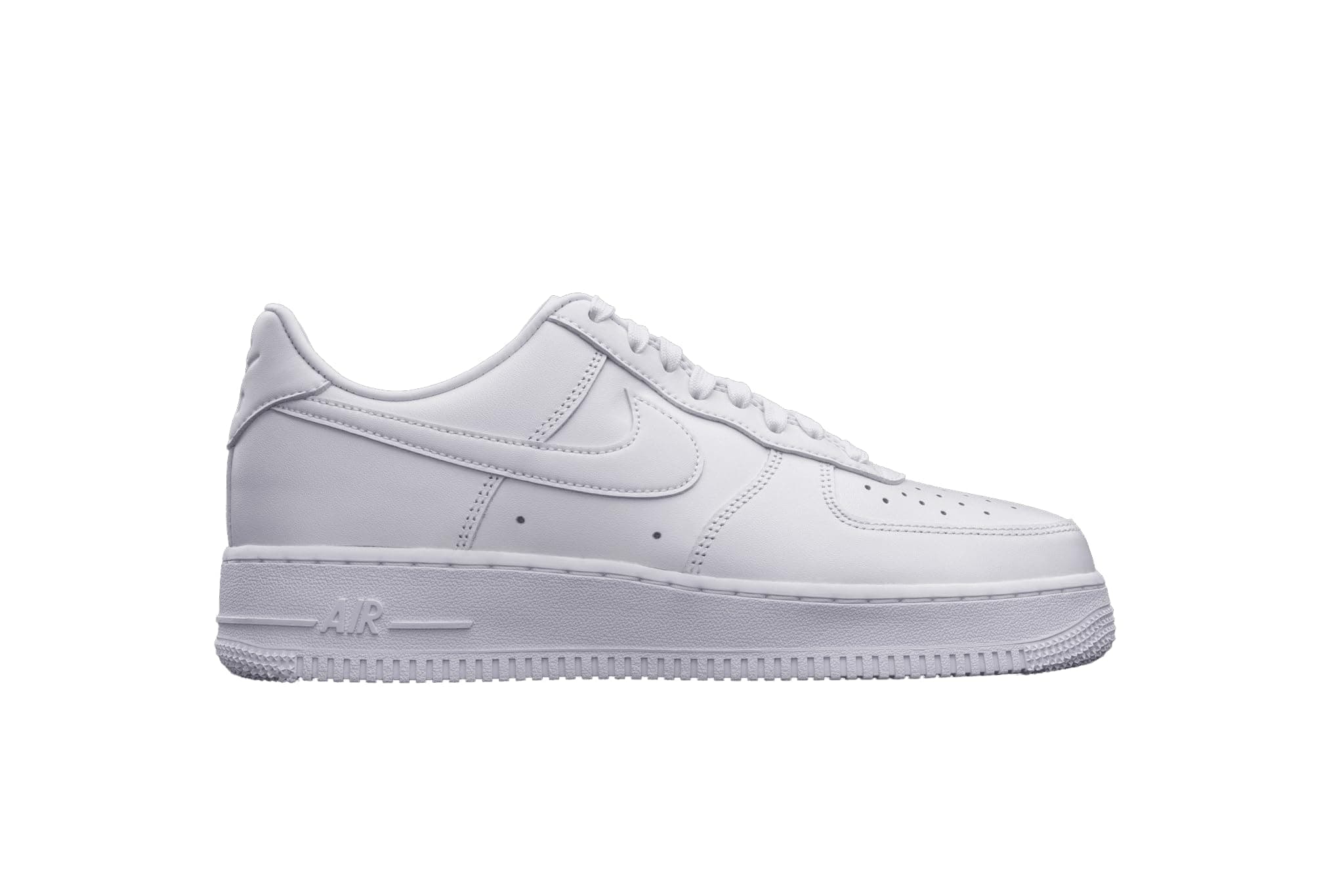 Nike Men's Air Force 1 Low Sneaker 10.5 White/White