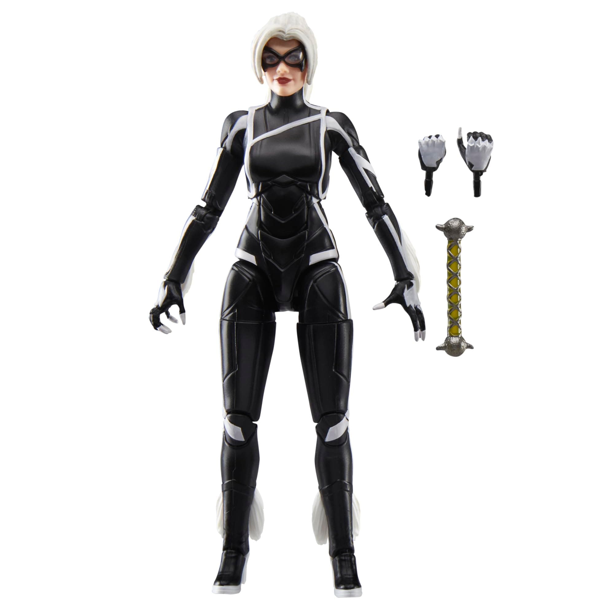 Marvel Legends Series Gamerverse Black Cat Felicia Hardy, Spider-Man 2 Video Game-Inspired Collectible 6 Inch Action Figure