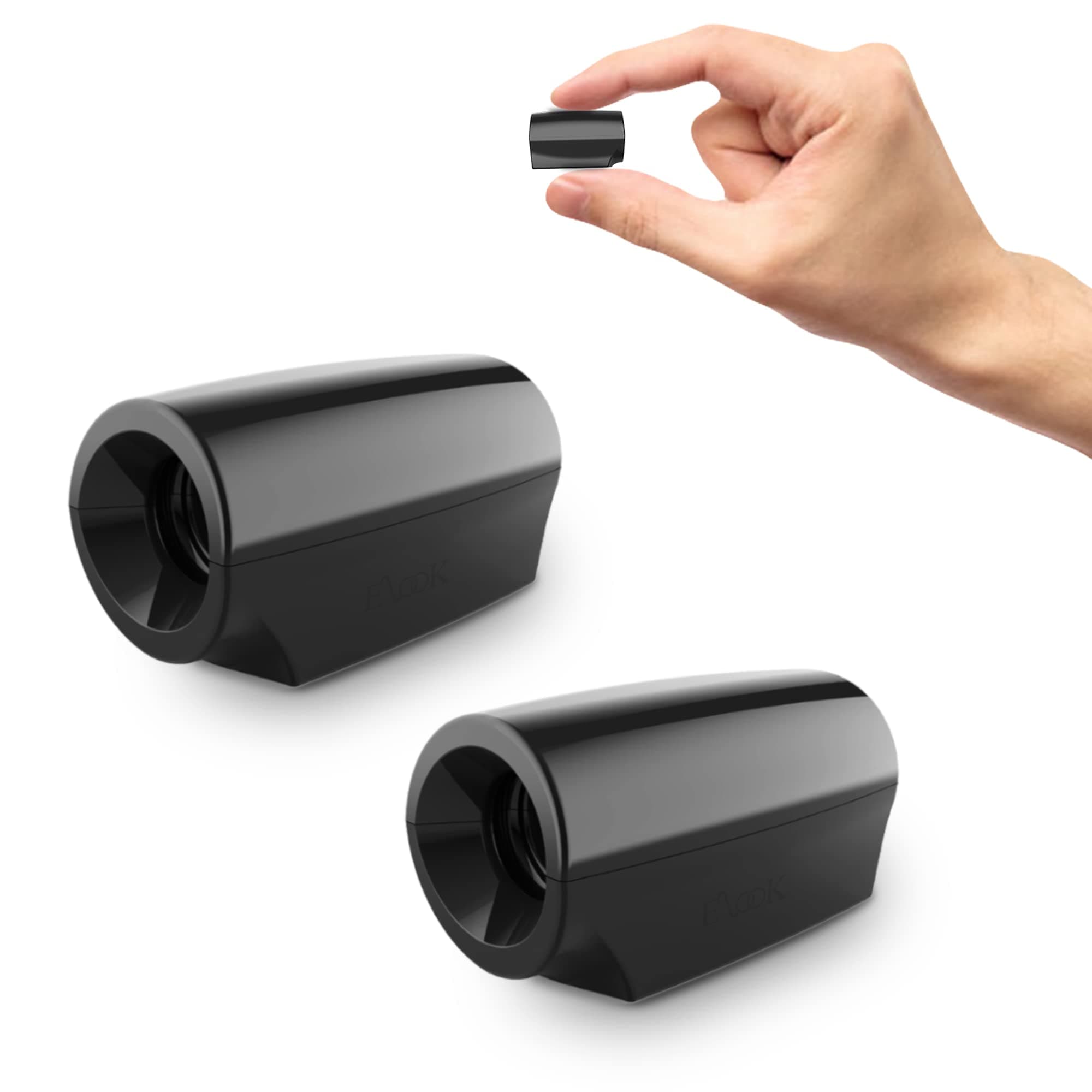 Elook 鹿警报哨子设备,汽车用,升级版丙烯酸双面胶,迷你尺寸,2个装(专利)