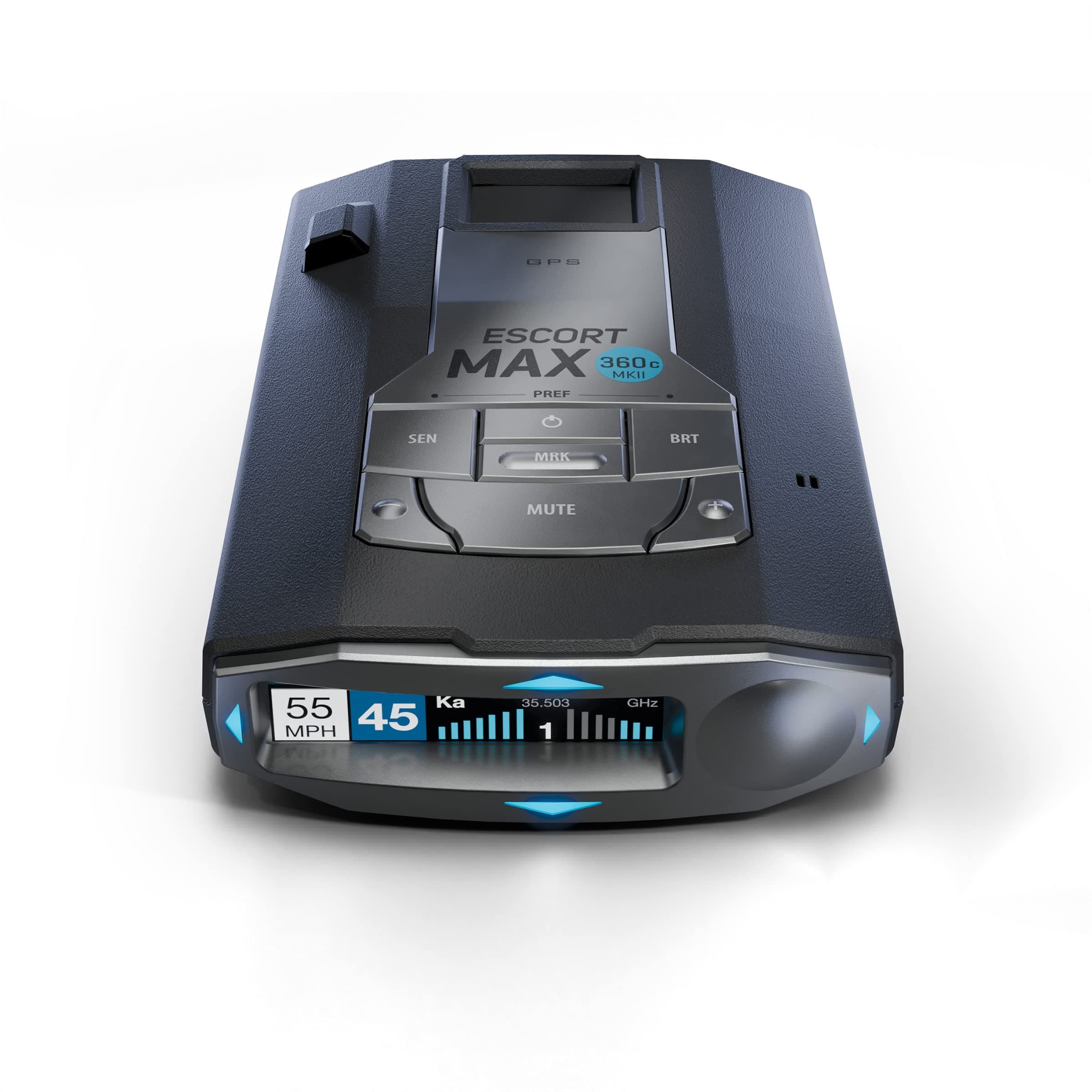 Escort MAX 360c MKII Laser Radar Detector - Dual-Band Wi-Fi and Bluetooth Enabled, 360° Directional Arrows, Exceptional Range, Shared Alerts, Apple CarPlay and Android Auto Compatible, Black MAX 360c MKII (automatic updates) Radar Detector