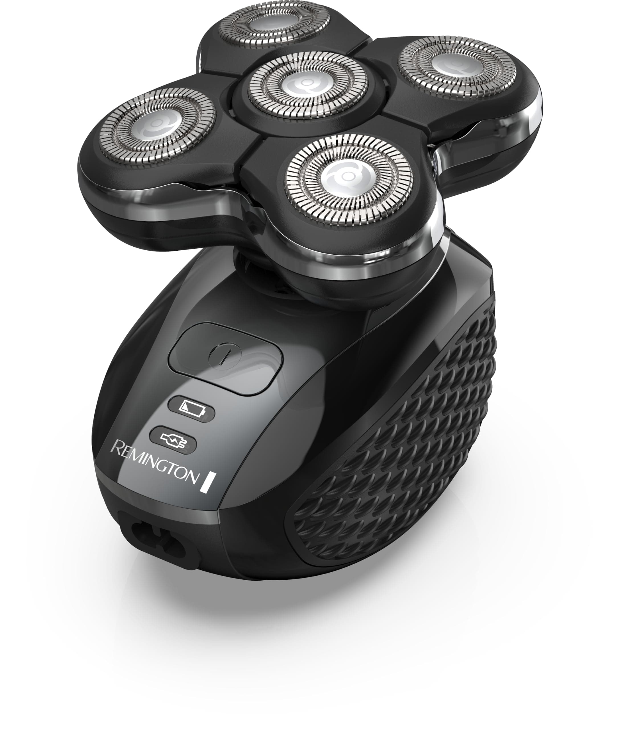 Remington XR7000 Balder Pro Rotary Shaver Rechargeable Waterproof Electric Razor for Men Cordless Lithium Power 5 Dual Track Flexing Heads and Pop-Up Trimmer Black Balder - XR7000A