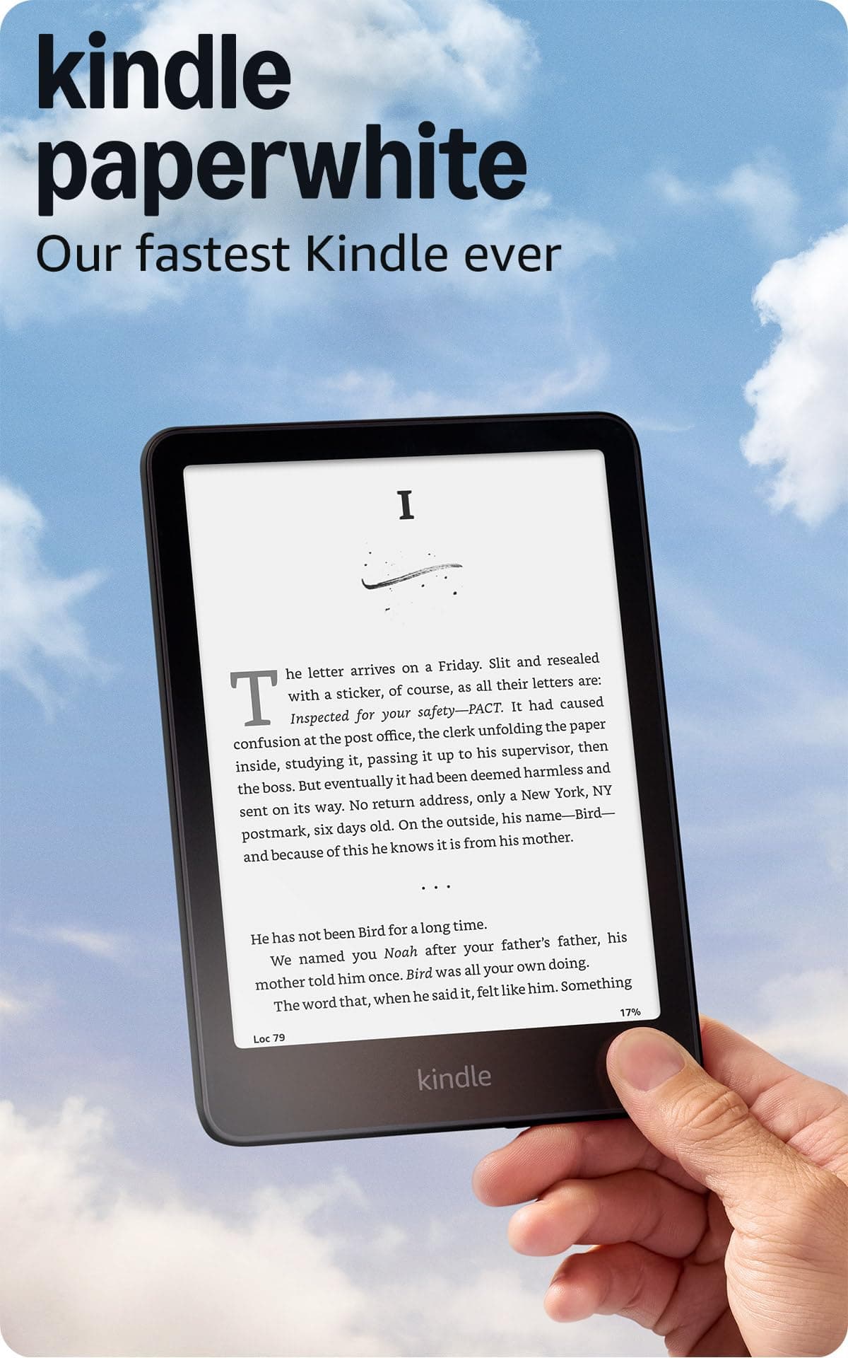 Amazon Kindle Paperwhite 16GB (newest model) – Our fastest Kindle ever, with new 7" glare-free display and weeks of battery life – Black Black Without Kindle Unlimited Ad-supported