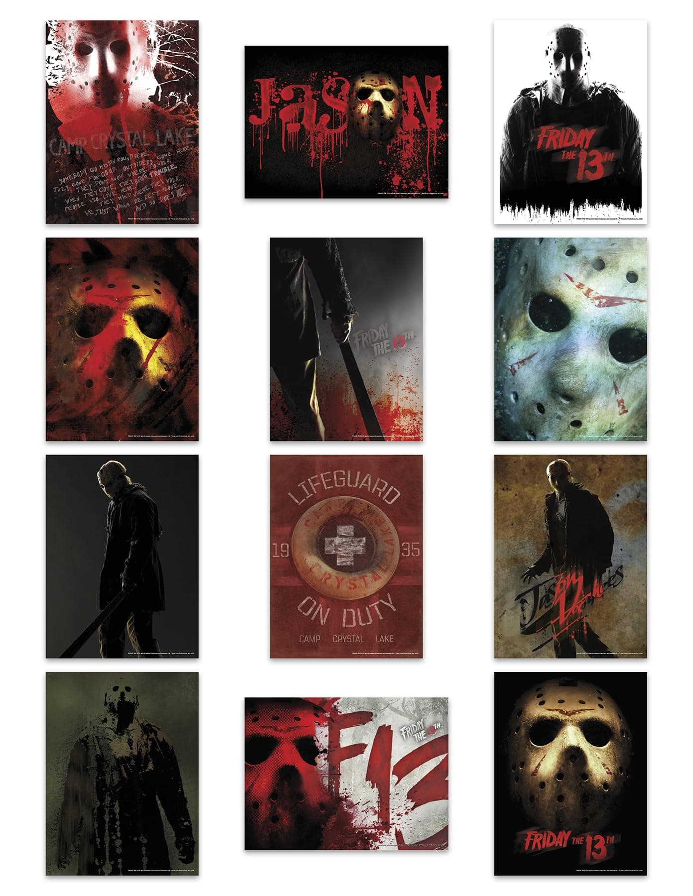 Friday The 13th Poster Book Poster Book