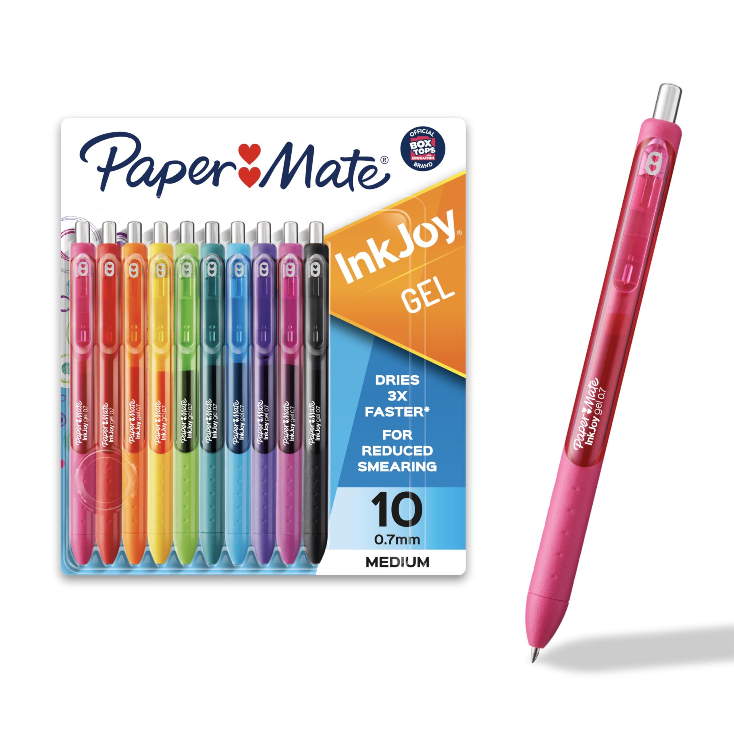 Paper Mate InkJoy Gel Pens Medium Point Assorted 10 Count