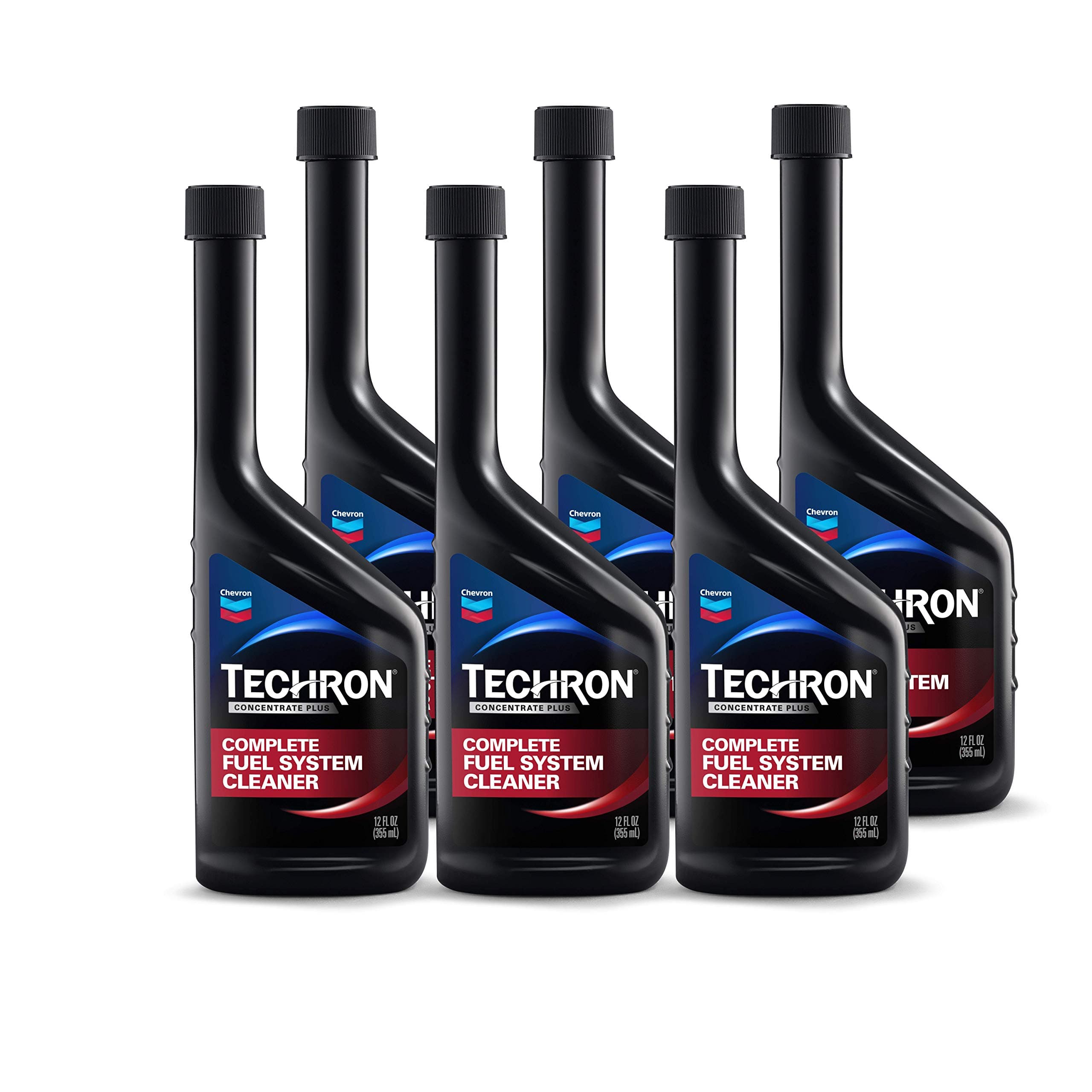 Chevron 67740-CASE Techron Concentrate Plus Fuel System Cleaner - 12 oz. (Pack of 6) 12 Fl Oz (Pack of 6) 12 oz.