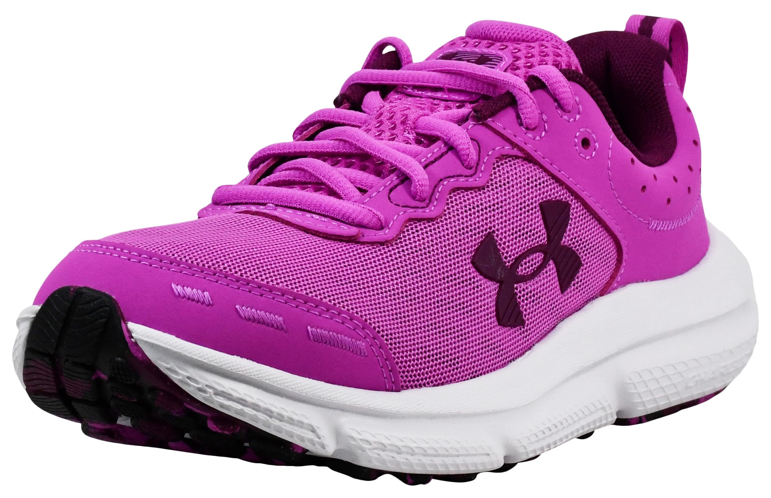 Under Armour Women's Charged Assert 10 Shoes 8.5 Vivid Magenta/Vivid Magenta/Purple Gemini