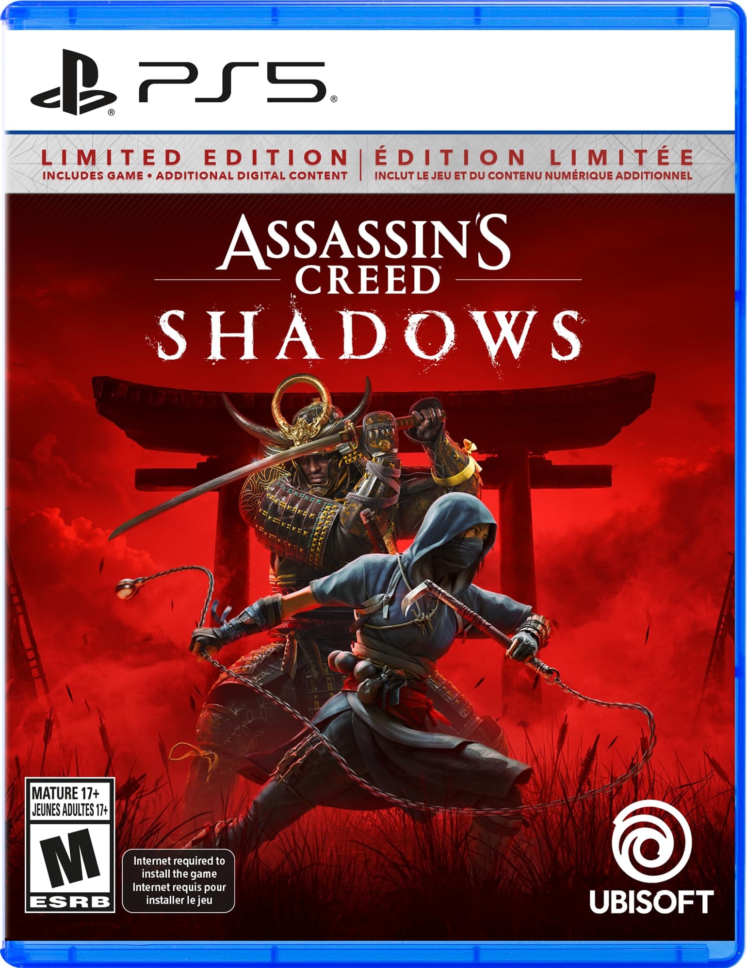 Assassin’s Creed Shadows - Limited Edition (Amazon Exclusive), PlayStation 5 PlayStation 5 Limited Edition