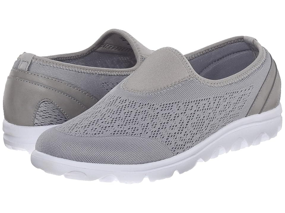 Propet TravelActiv Slip-On Women's Slip on Shoes Silver: 5 M (B)