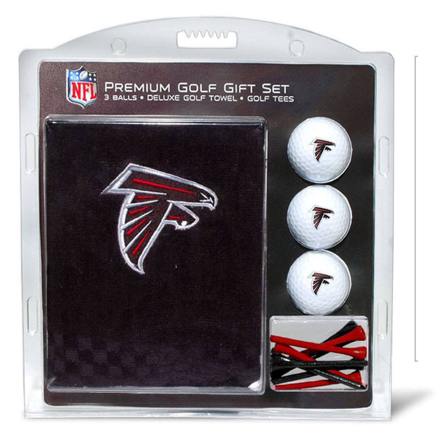 Team Golf - Atlanta Falcons Embroidered Golf Gift Set - Multicolor