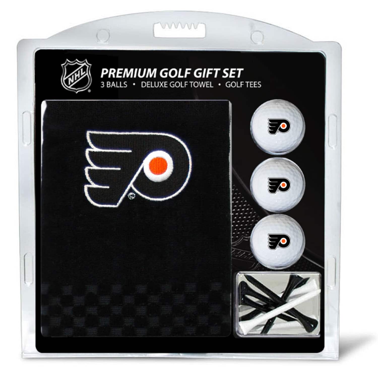 Team Golf - Philadelphia Flyers Embroidered Golf Gift Set - Multicolor