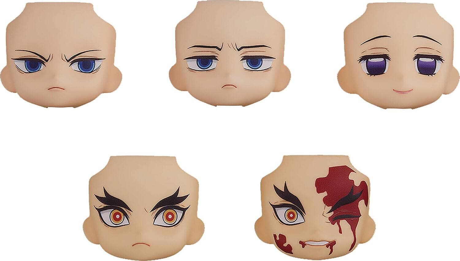 Good Smile Company - Nendoroid More Demon Slayer Kimetsu Face Swap 02 5pc BMB DS - Collectibles - Multicolor