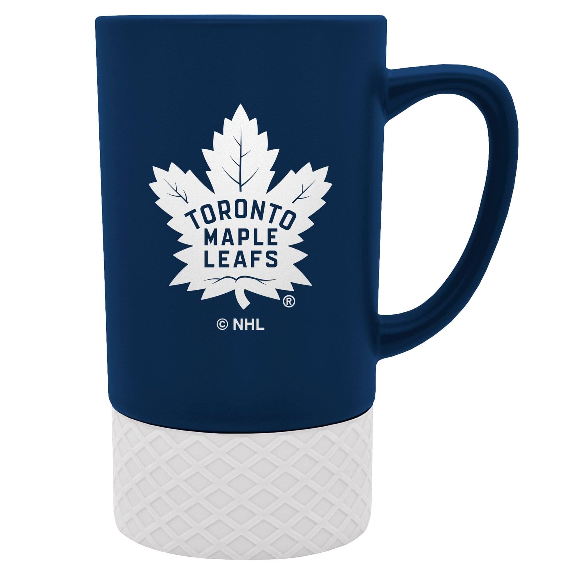 Great American Products - Toronto Maple Leafs Team Logo 16oz. Laser Etched Jump Mug - Multicolor