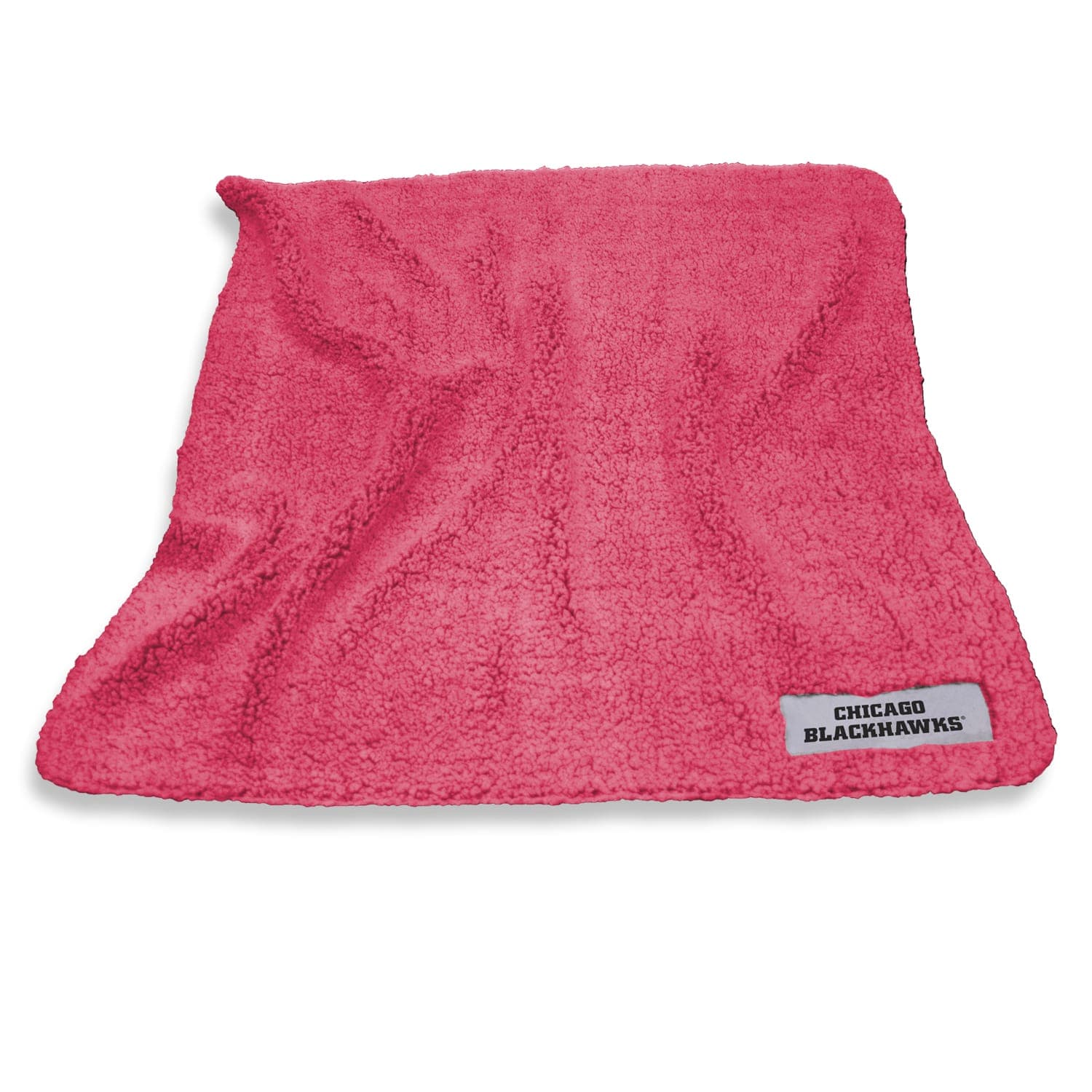 Logo Brands - Chicago Blackhawks 60'' x 50'' Frosty Fleece Blanket - Multicolor