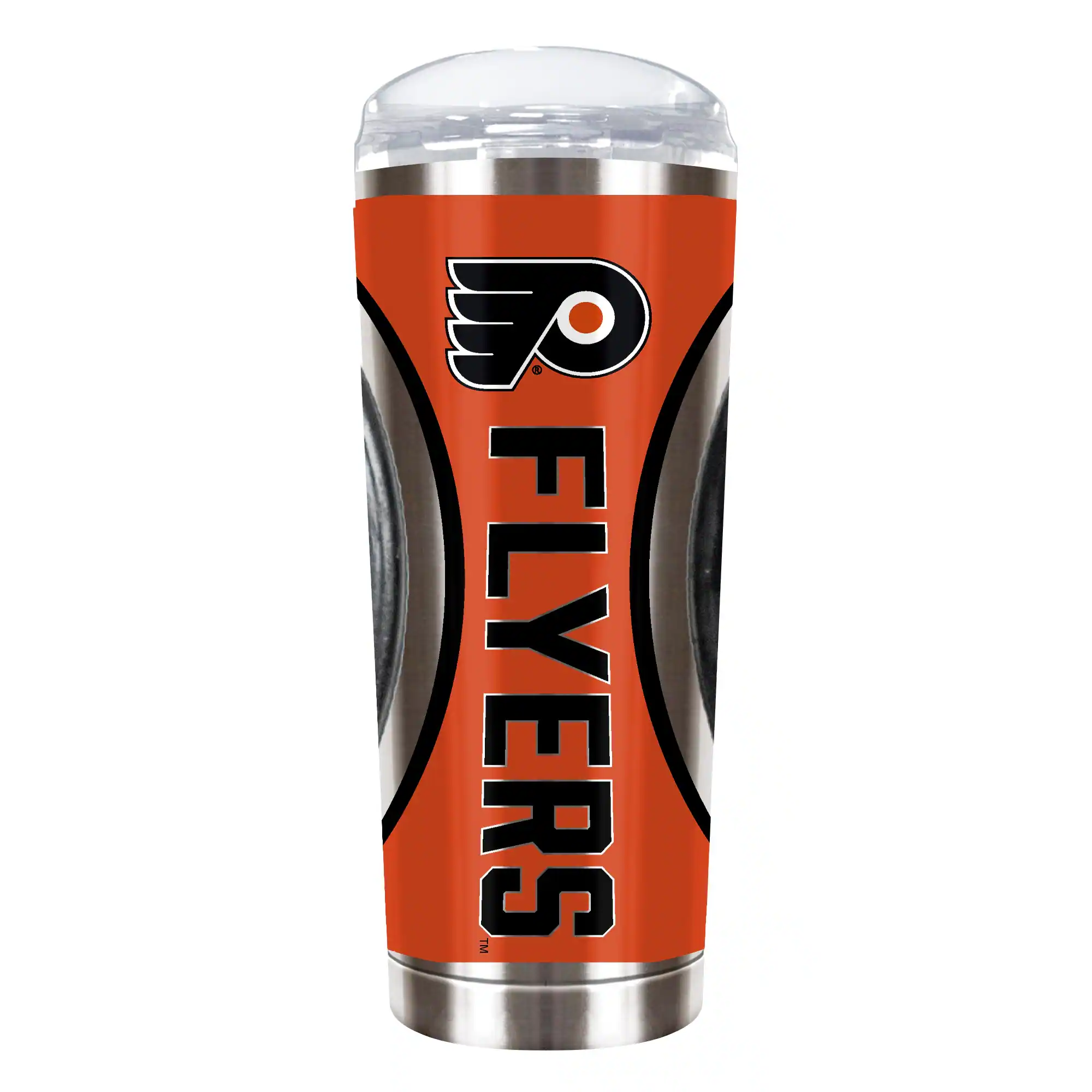 Great American Products - Philadelphia Flyers 18oz. Roadie Game Puck Tumbler - Black