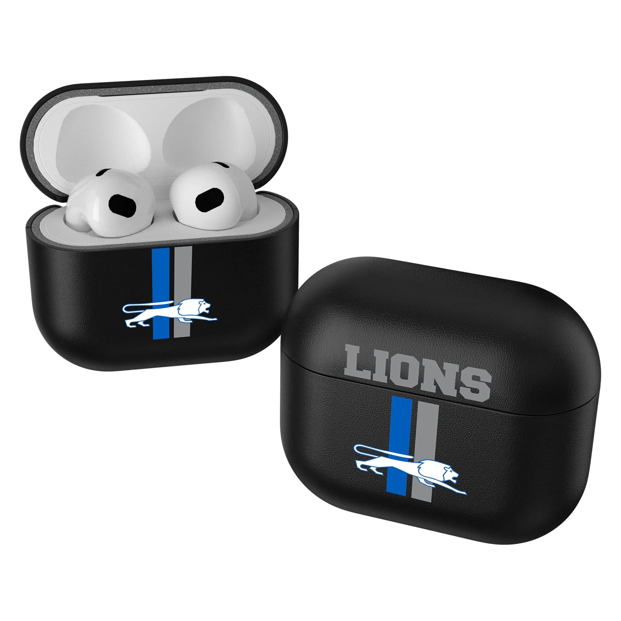 Keyscaper - Detroit Lions Detroit Lions Insignia AirPods 3rd Gen Case Cover - Black