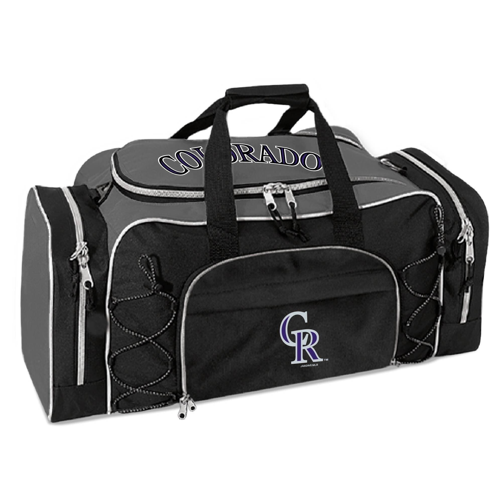 Jardine - Colorado Rockies Action Duffel Bag - Gray