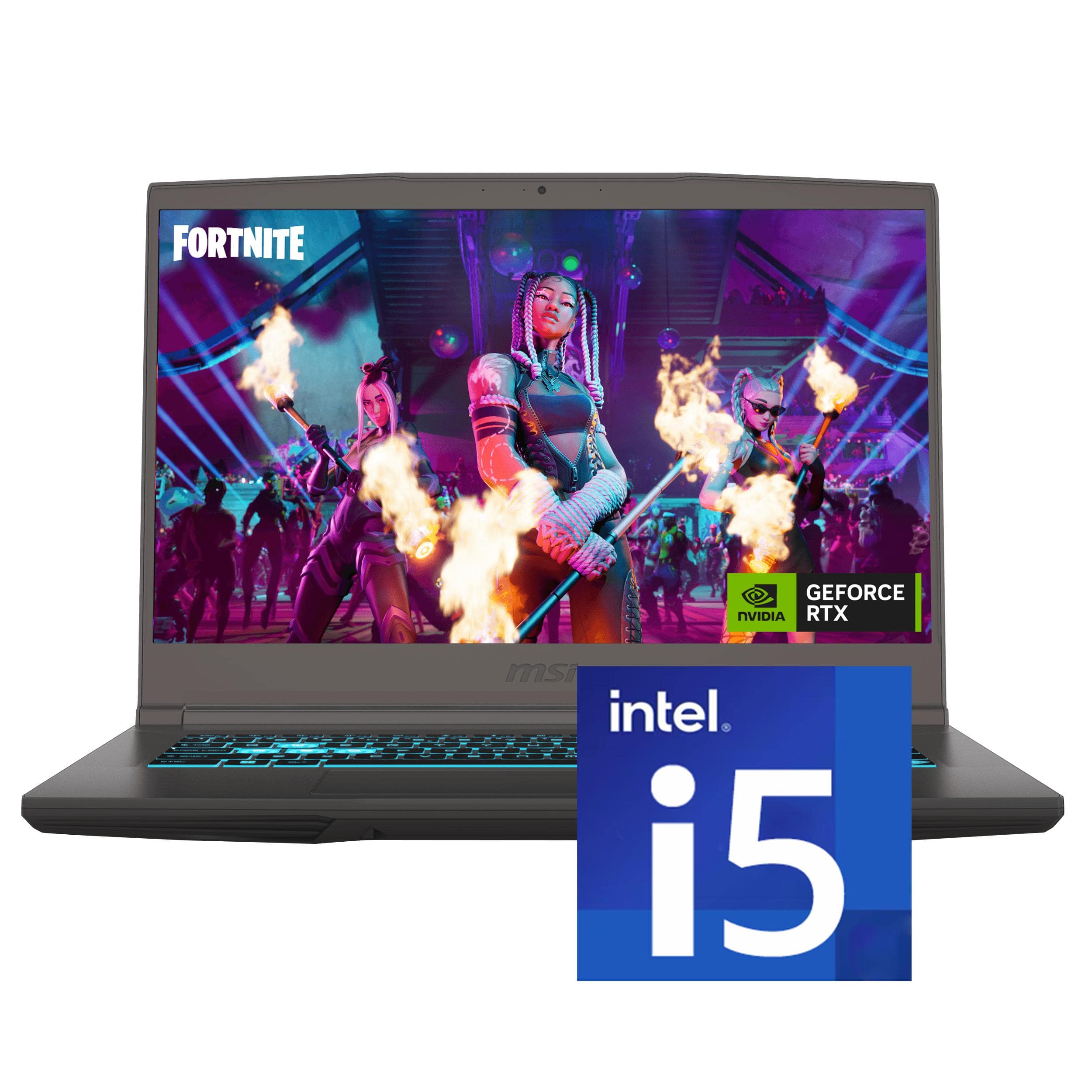 MSI - Thin 15 FHD 144Hz Gaming Laptop,Intel i5-13420H,NVIDIA GeForce RTX 4060,16GB RAM,512GB SSD,Win 11 - Gray