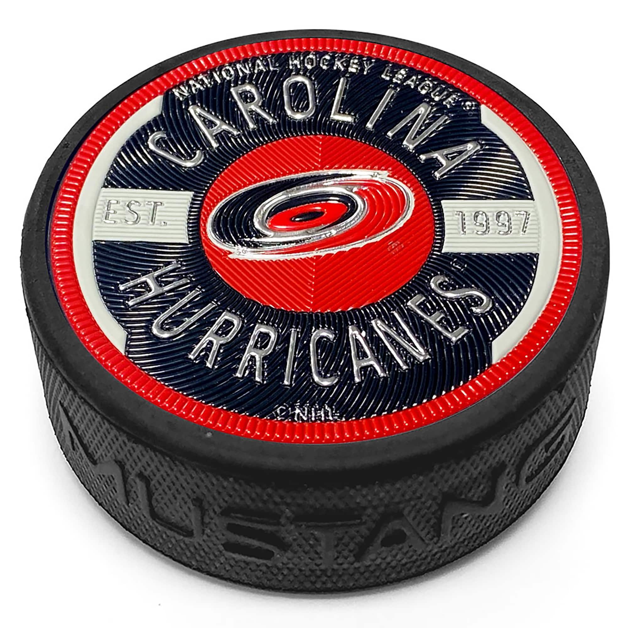 Mustang Drinkware - Carolina Hurricanes 3'' Trimflexx Gear Design Puck - Multicolor