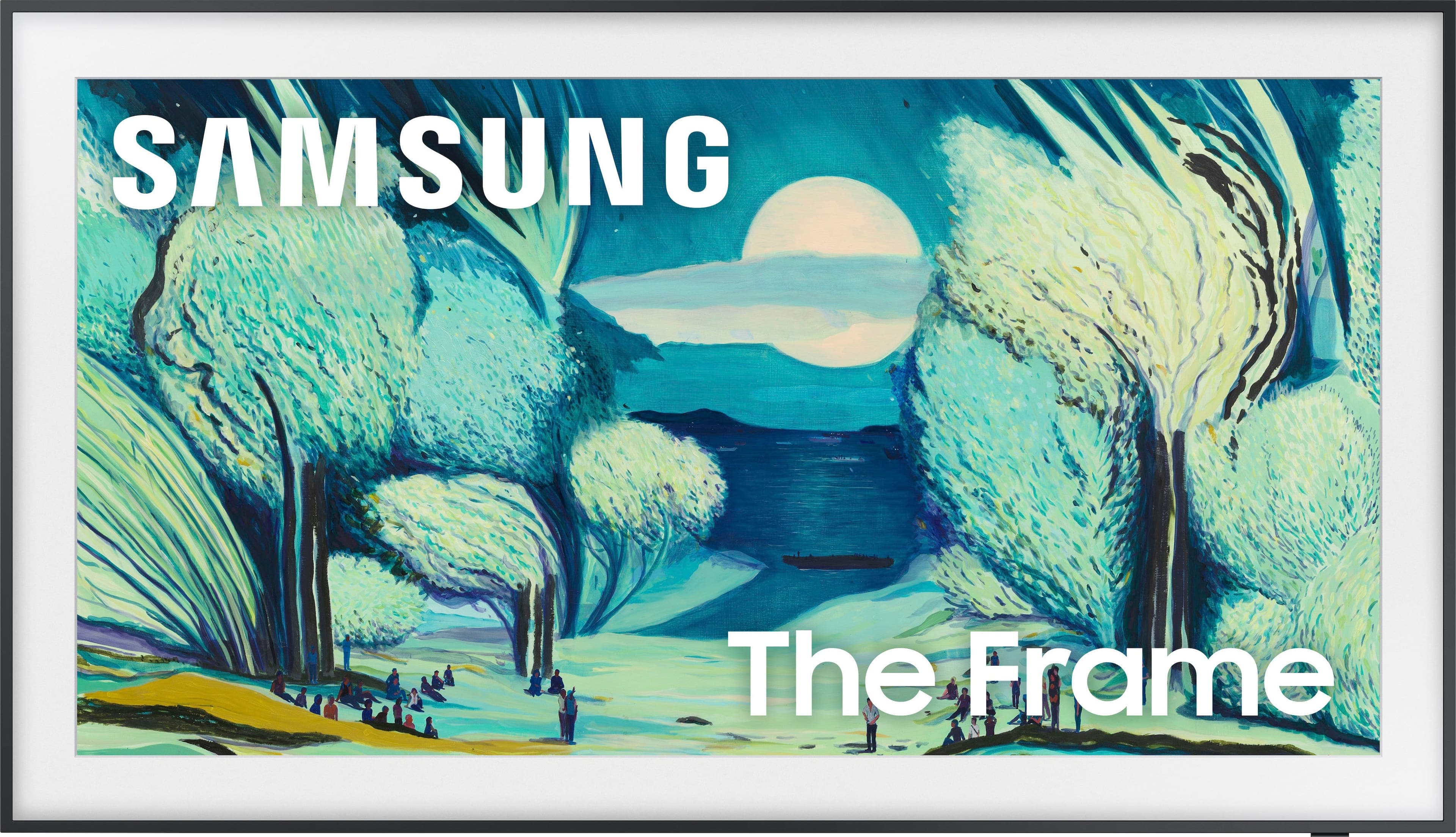 Samsung - 55" Class LS03FA The Frame Series QLED 4K UHD Art Mode SamsungVision AI Smart TV w/ Wall Mount (2025)