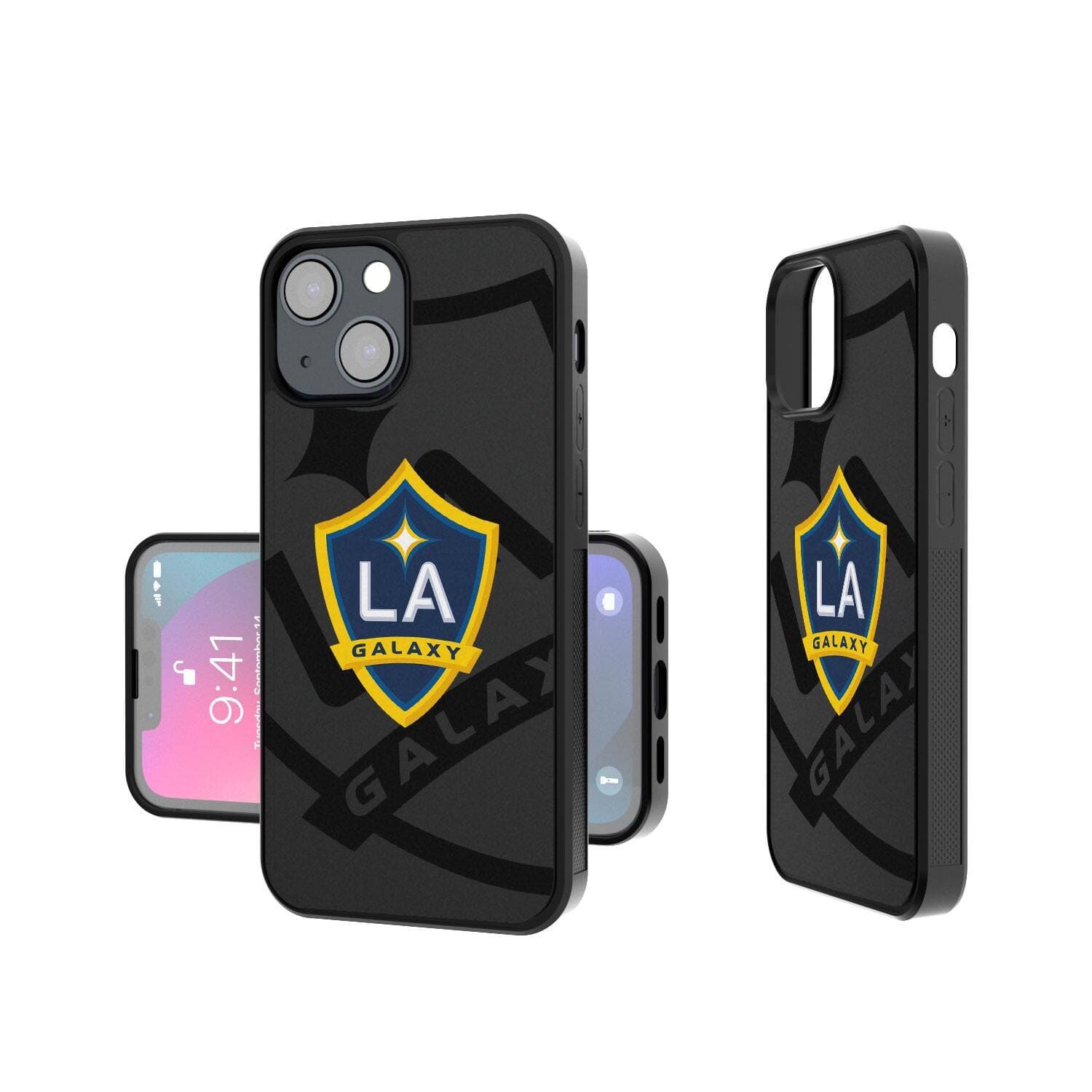 Keyscaper - MLS - LA Galaxy iPhone Mono Tilt Bump Case - 15 Plus - Multicolor
