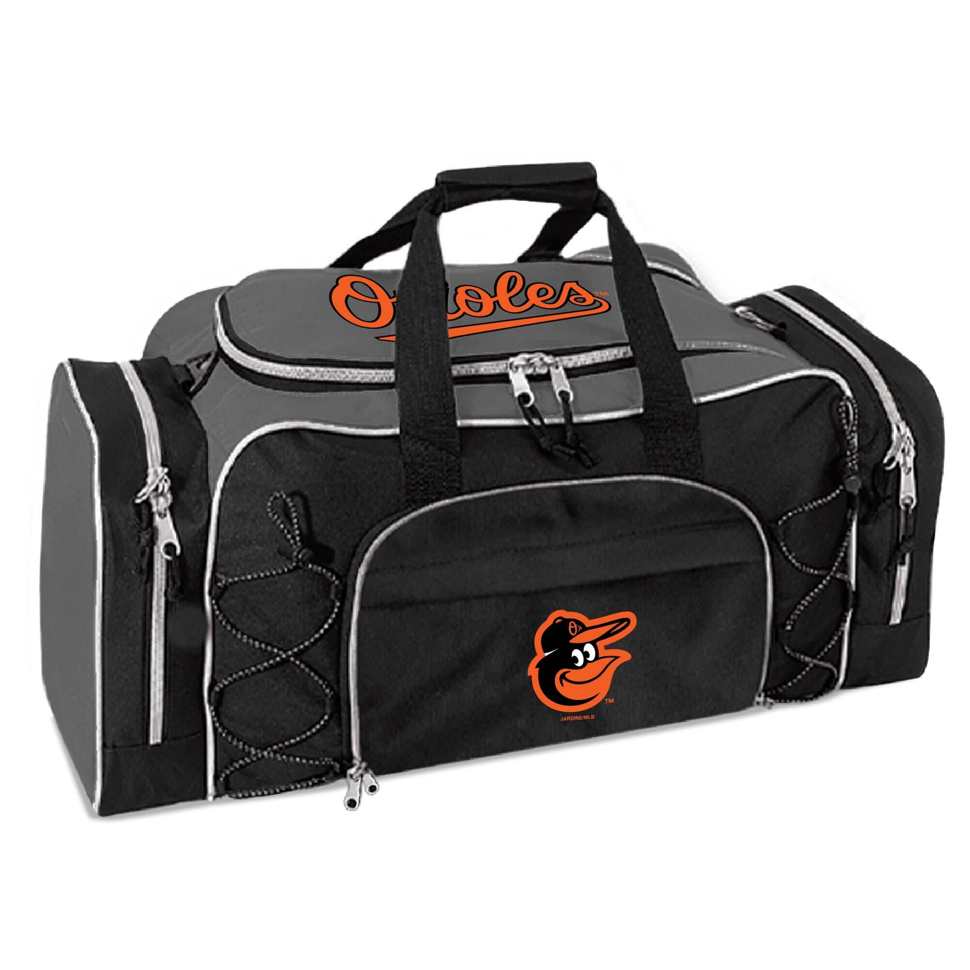 Jardine - Baltimore Orioles Action Duffel Bag - Gray
