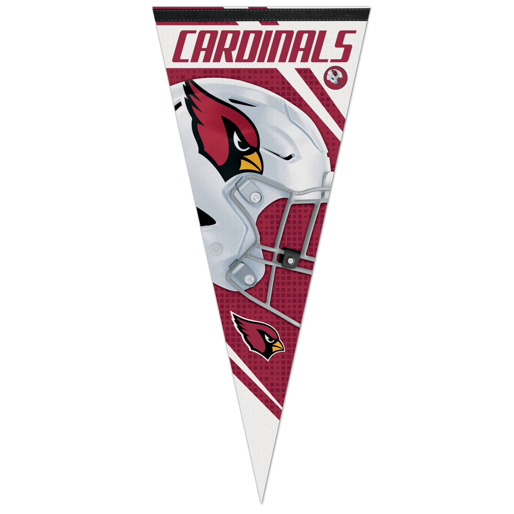 WinCraft - Bandera Premium Rayada de 17'' x 40'' de los Arizona Cardinals - Multicolor