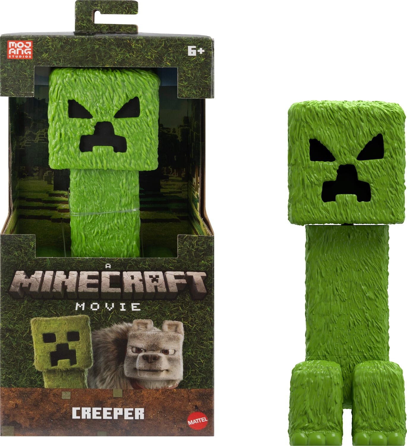 Mattel - A Minecraft Movie Creeper Large Scale Action Figure - Collectibles - Multicolor