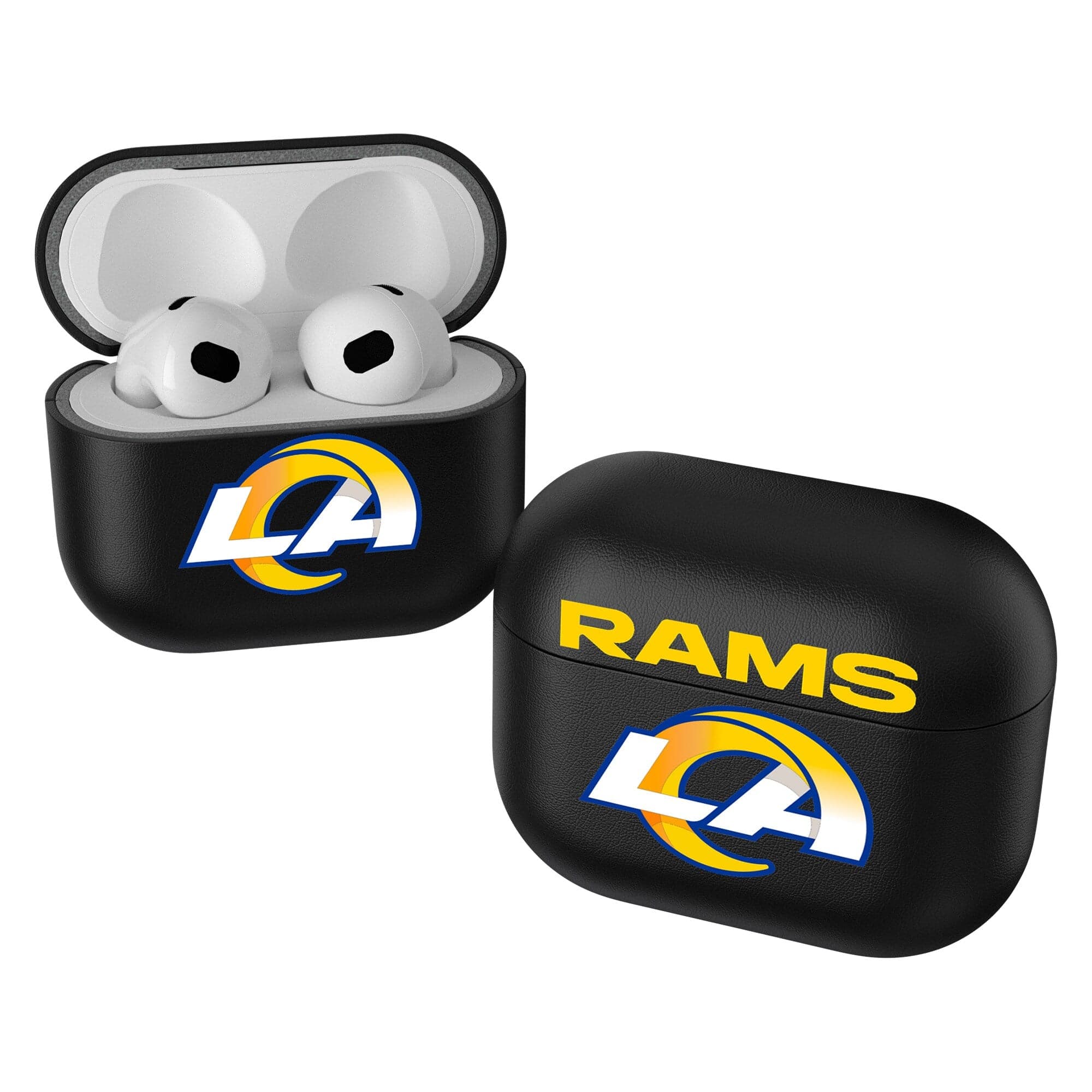 Keyscaper - Los Angeles Rams Los Angeles Rams Insignia AirPods 3rd Gen Case Cover - Black