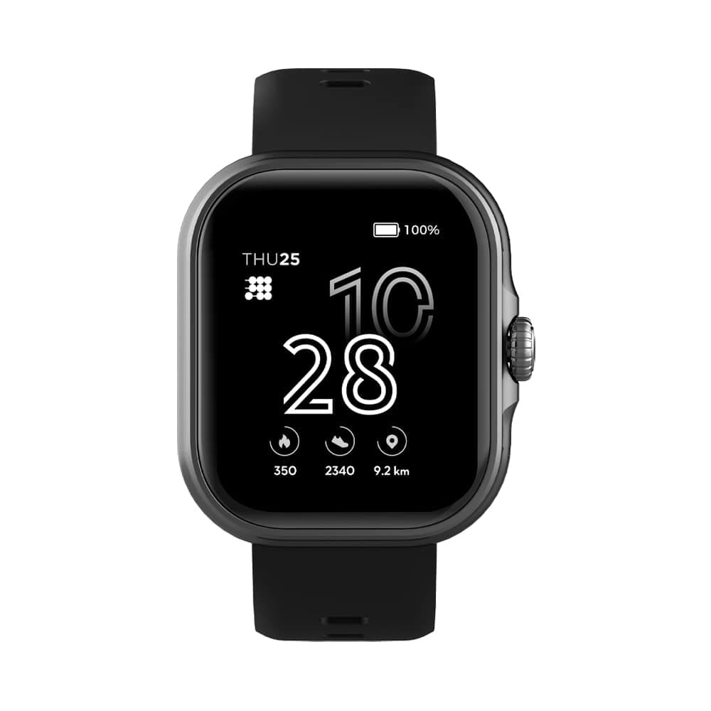 Cubitt - VIVA Smartwatch/Fitness Tracker with 1.84" Touch AMOLED Screen - Black - (2024)