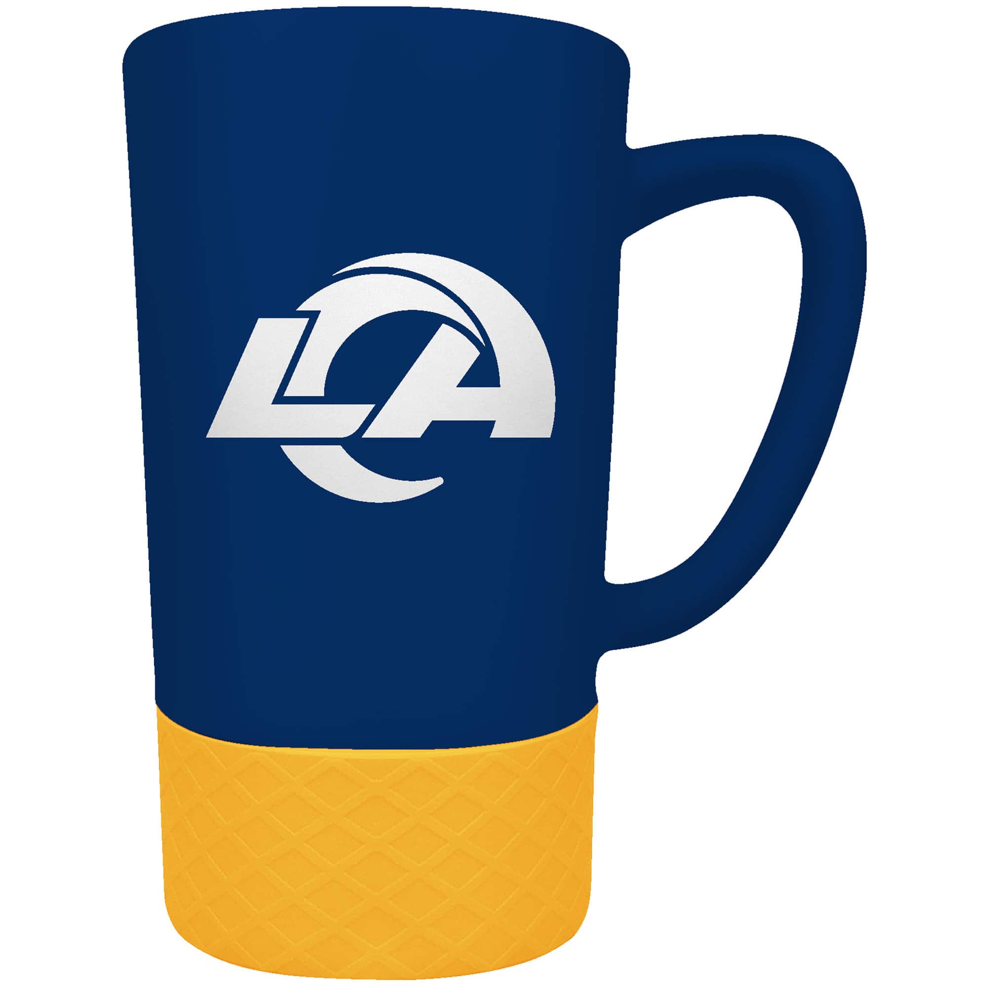 Great American Products - Los Angeles Rams Team Logo 16oz. Laser Etched Jump Mug - Multicolor