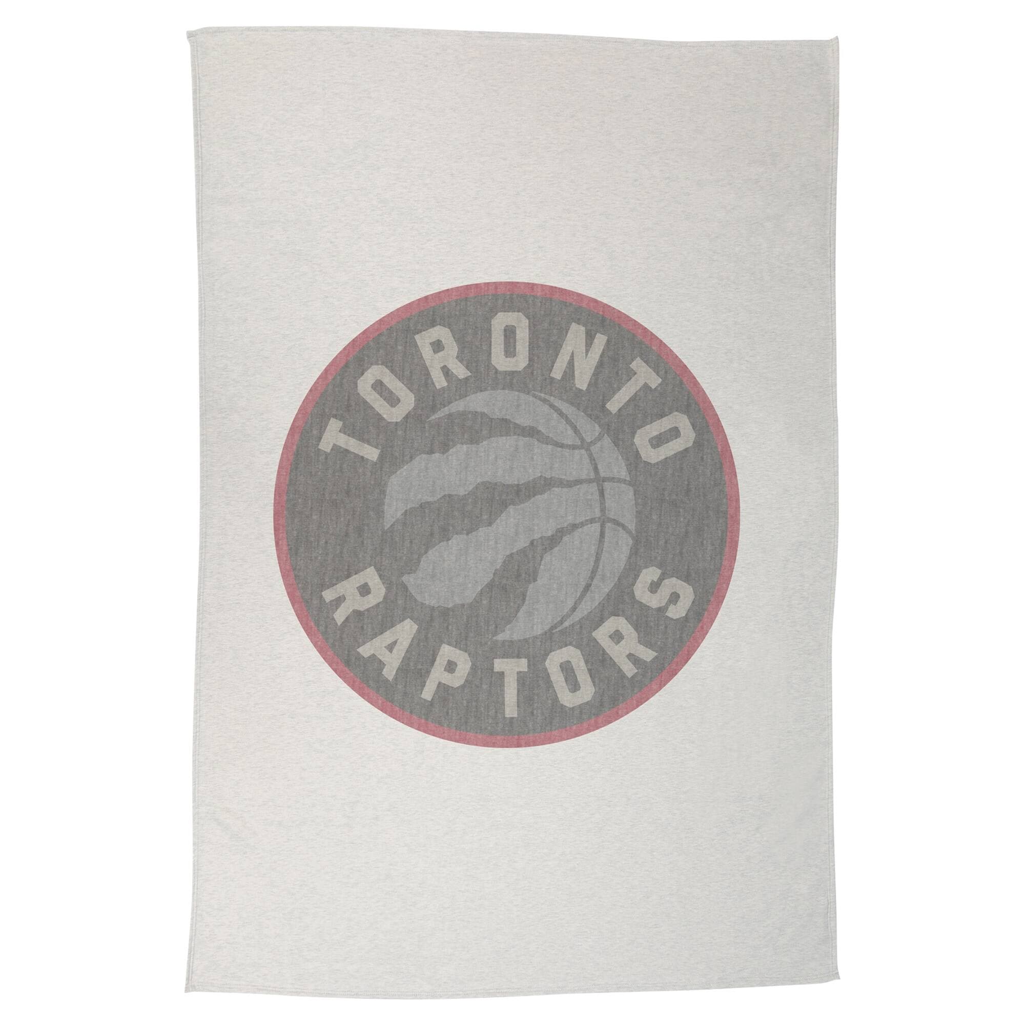 Logo Brands - Toronto Raptors 54" x 84" Sweatshirt Blanket - Multicolor