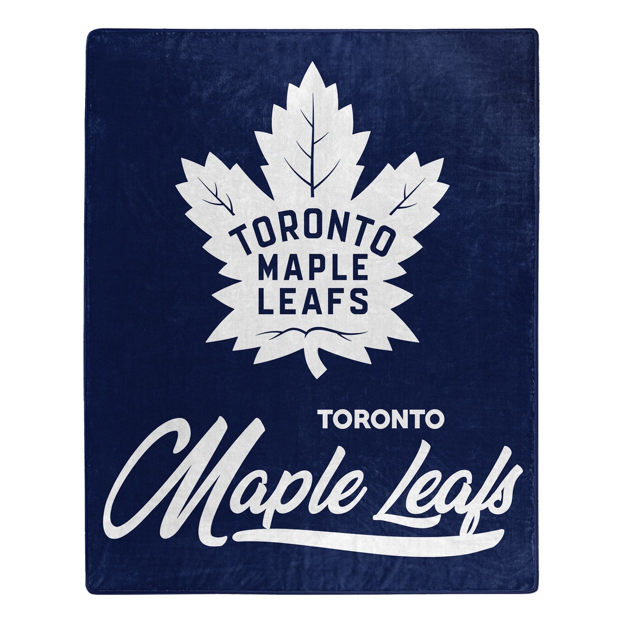 Northwest - Toronto Maple Leafs 50" x 60" Signature Raschel Plush Throw Blanket - Multicolor